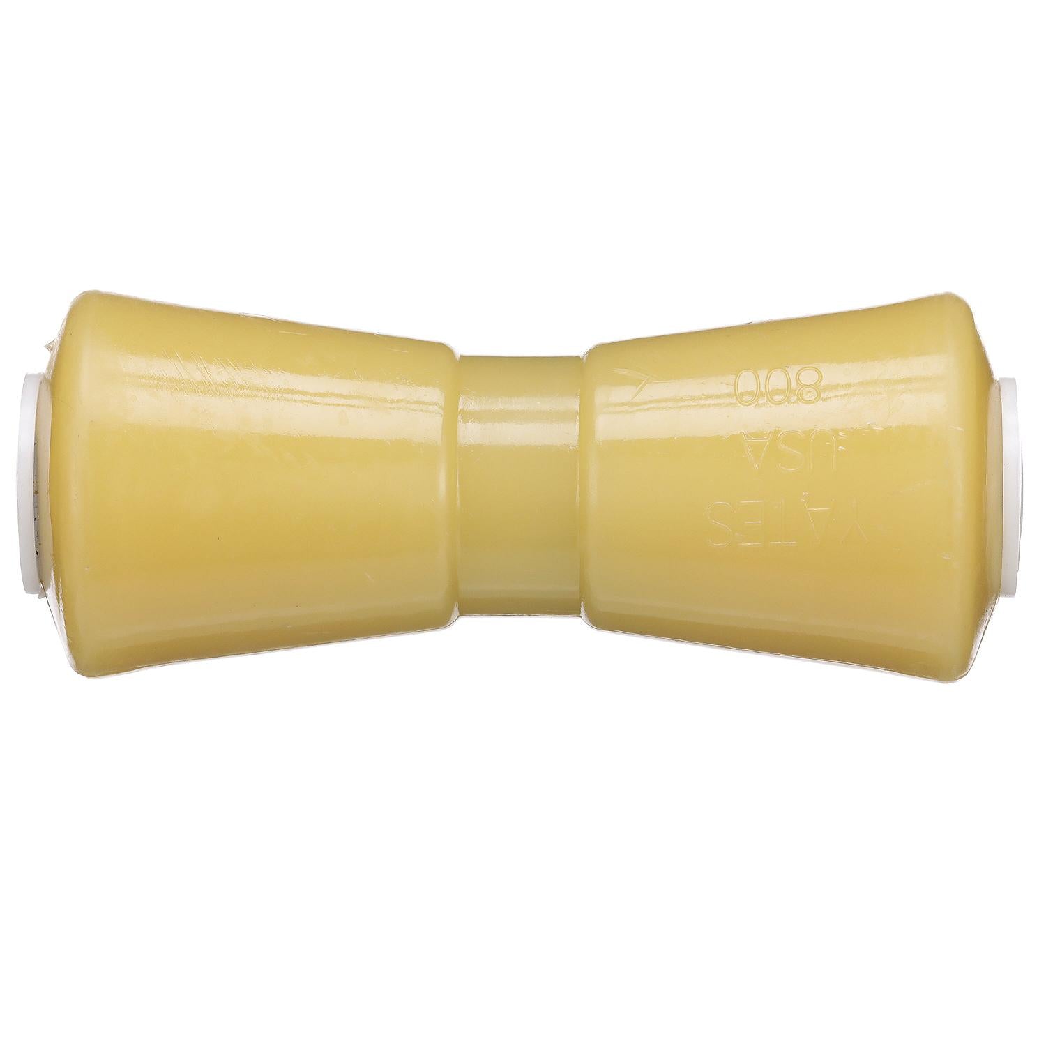 Seachoice 56440 Non-Marking TP Yellow Rubber Keel Roller With 5/8" ID Hole
