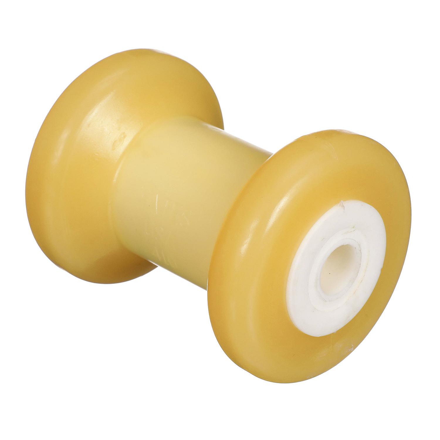 Seachoice 56480 Non-Marking TP Yellow Rubber Spool Roller