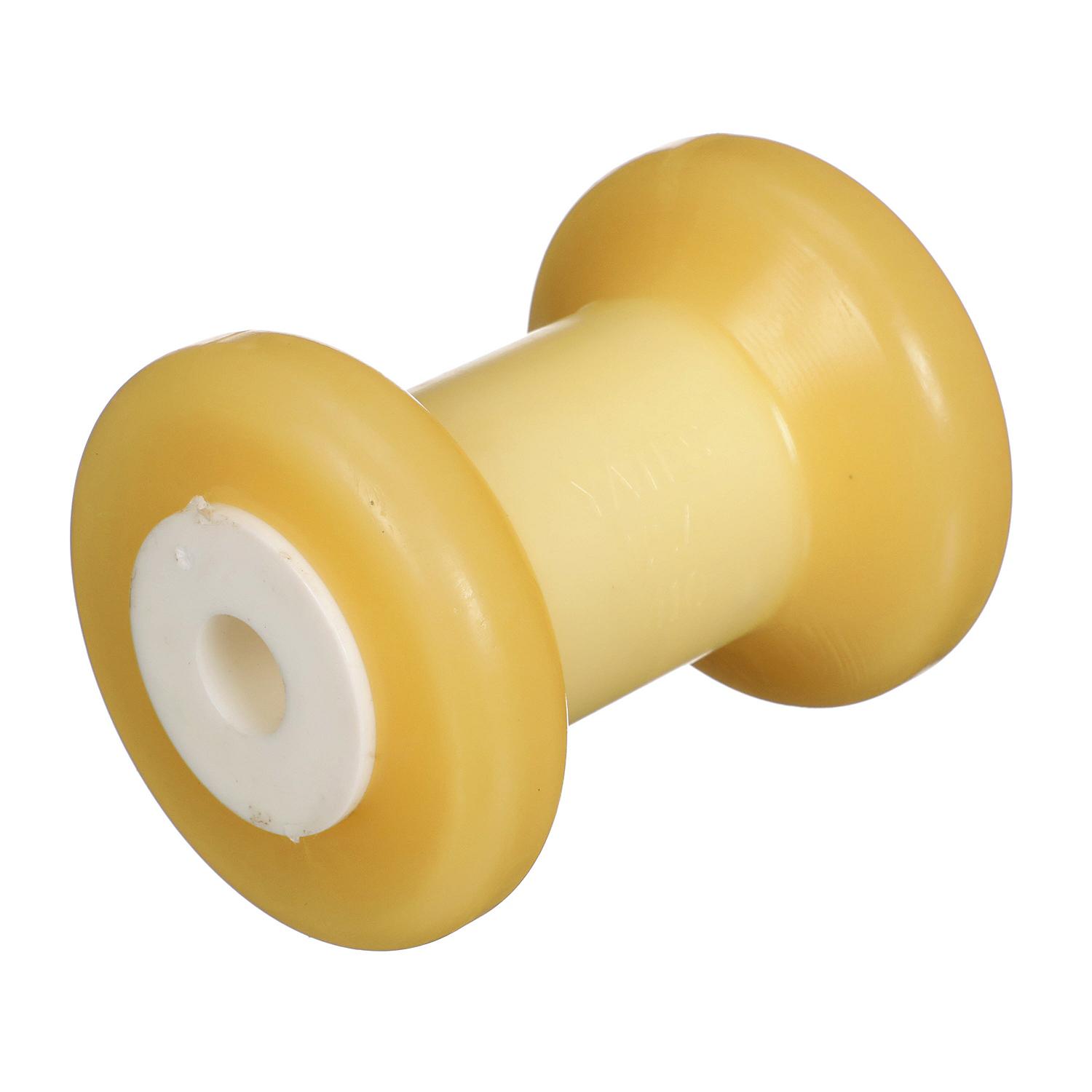 Seachoice 56480 Non-Marking TP Yellow Rubber Spool Roller