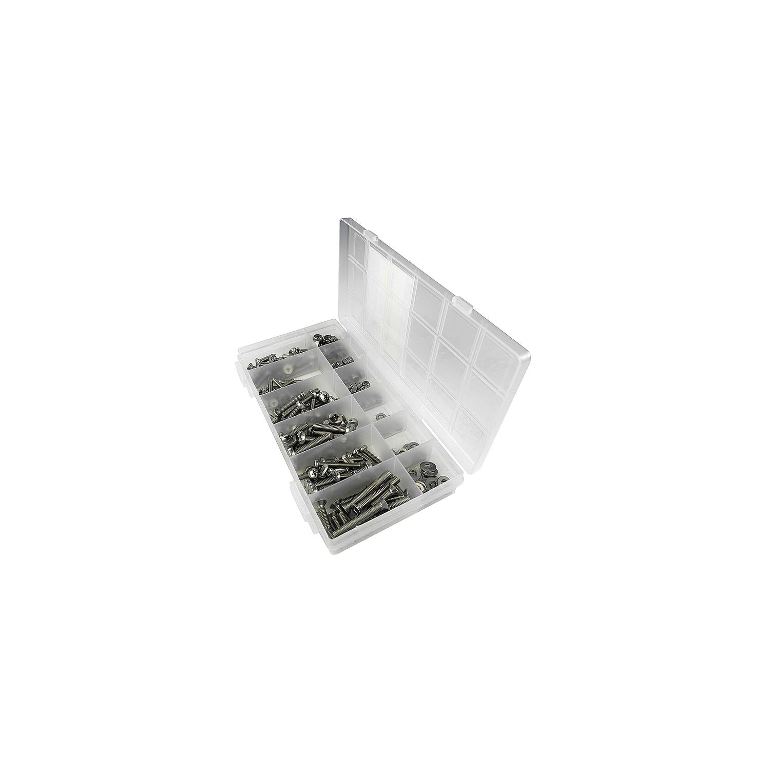 Seachoice KP9083SC Stainless Steel Metric Machine Screw Kit 240 Piece