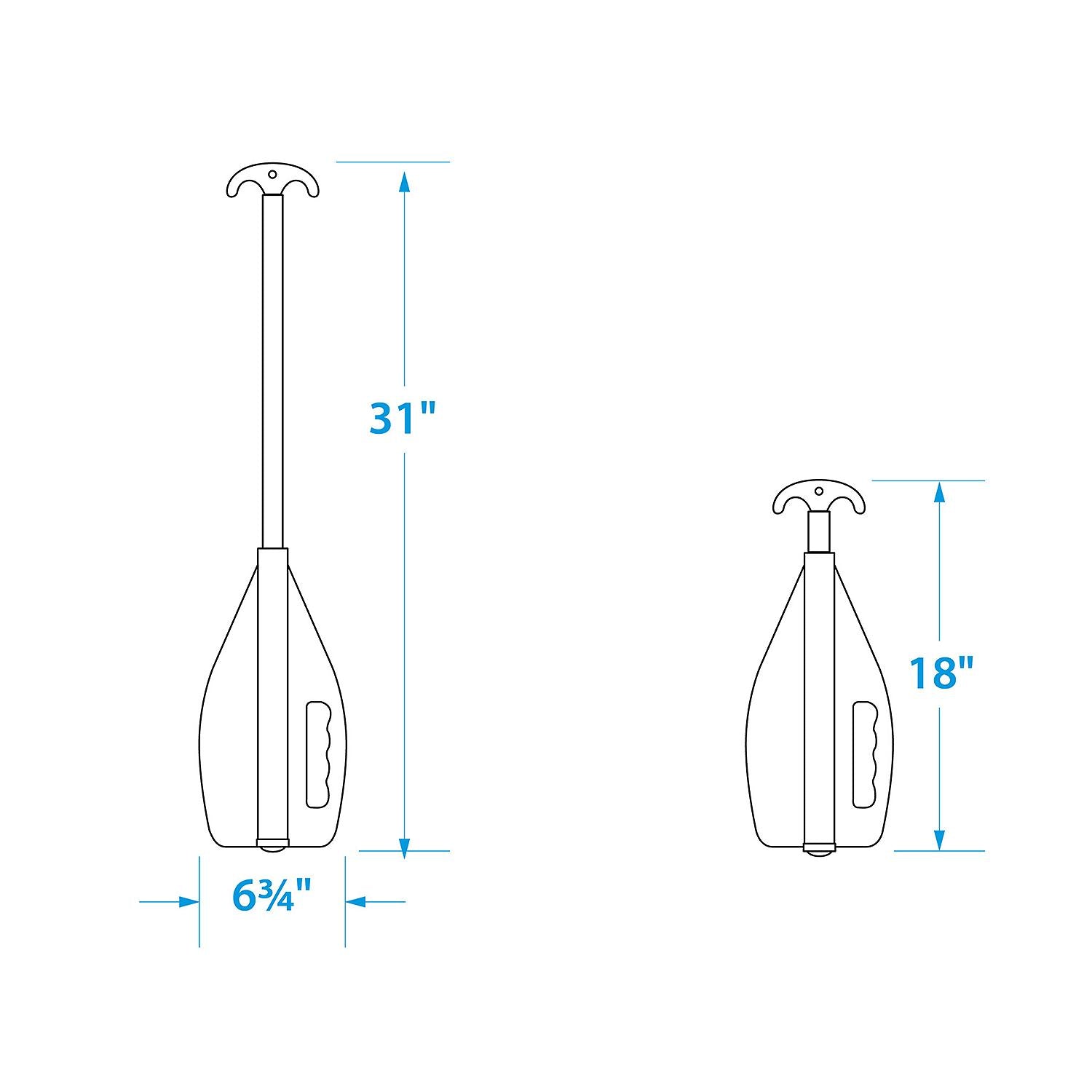 Seachoice 71090 18" 31" Telescoping Paddle