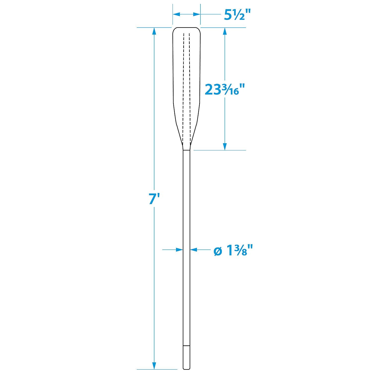 Seachoice 71134 Synthetic Oar, 7'