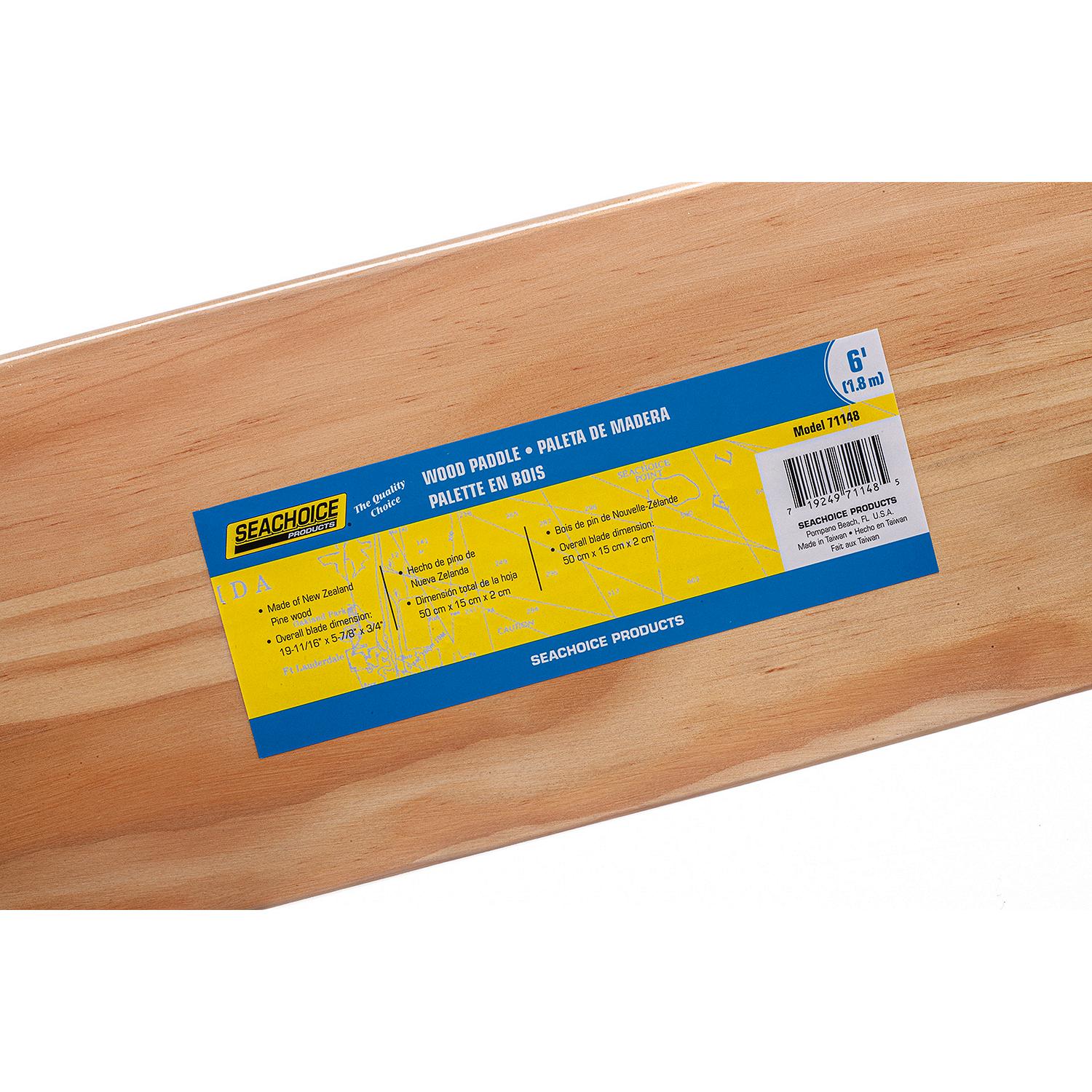 Seachoice 71148 Standard Wood Paddle – 6 Ft.