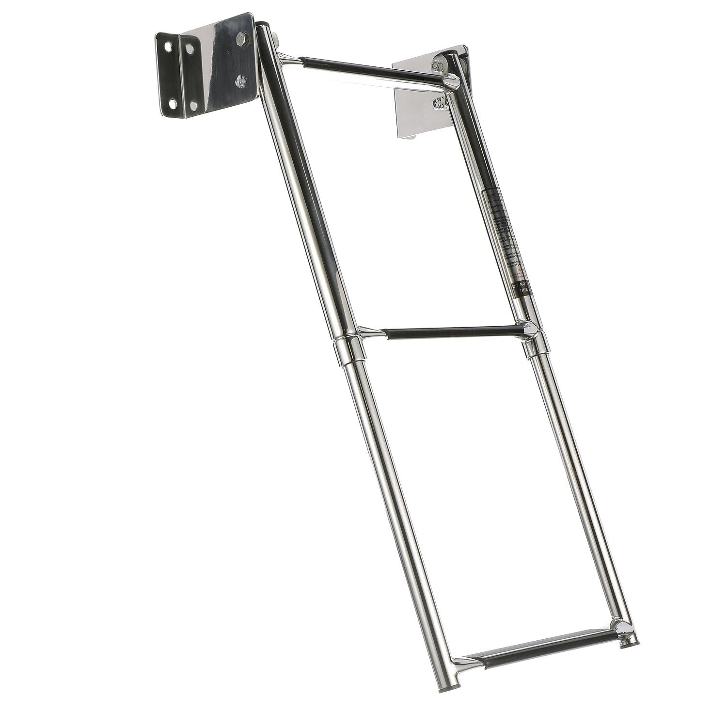 Seachoice 71221 Telescoping Transom Mount Stainless Steel 3-Step Ladder