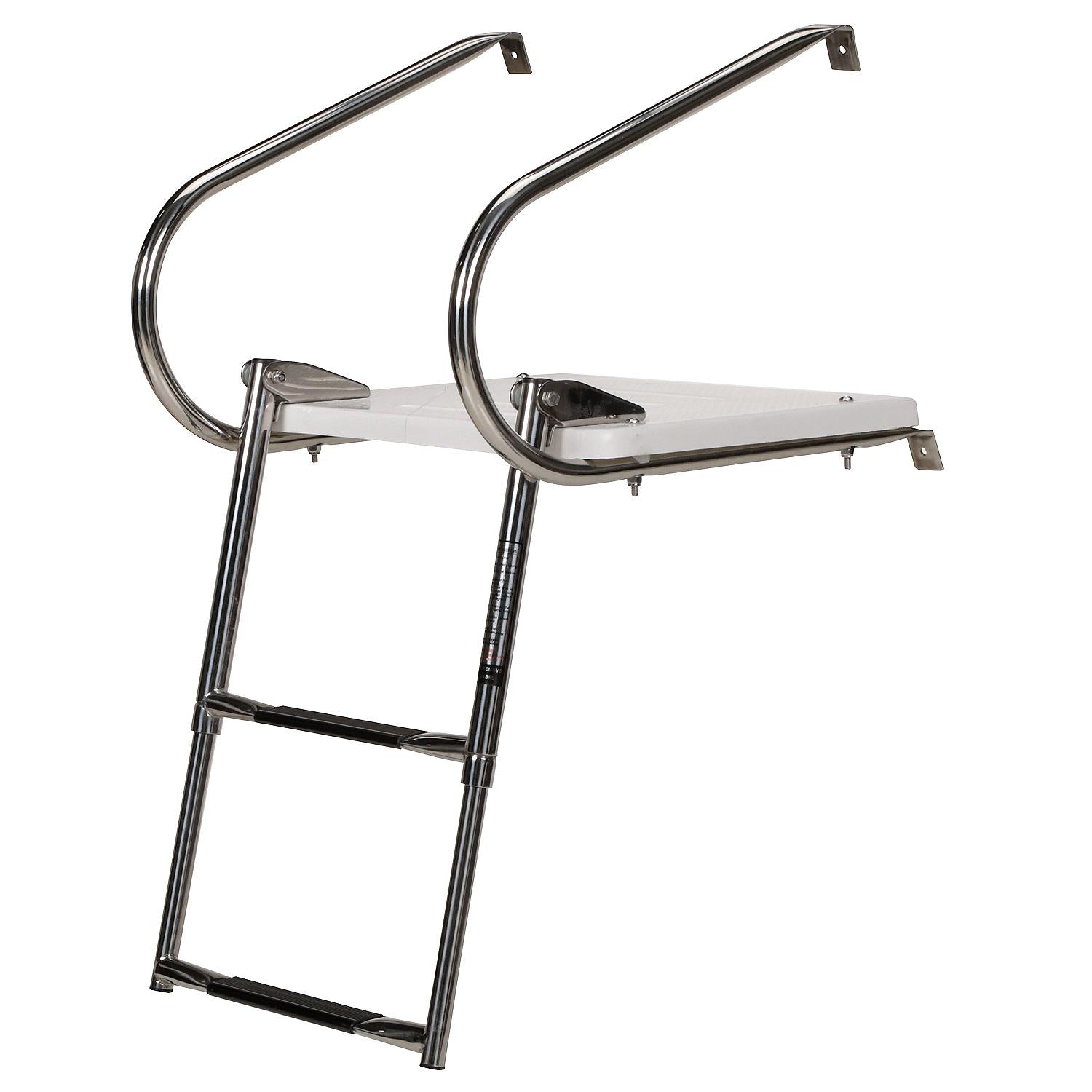 Seachoice 71351 Universal Swim Platform With Top Mount Ladder