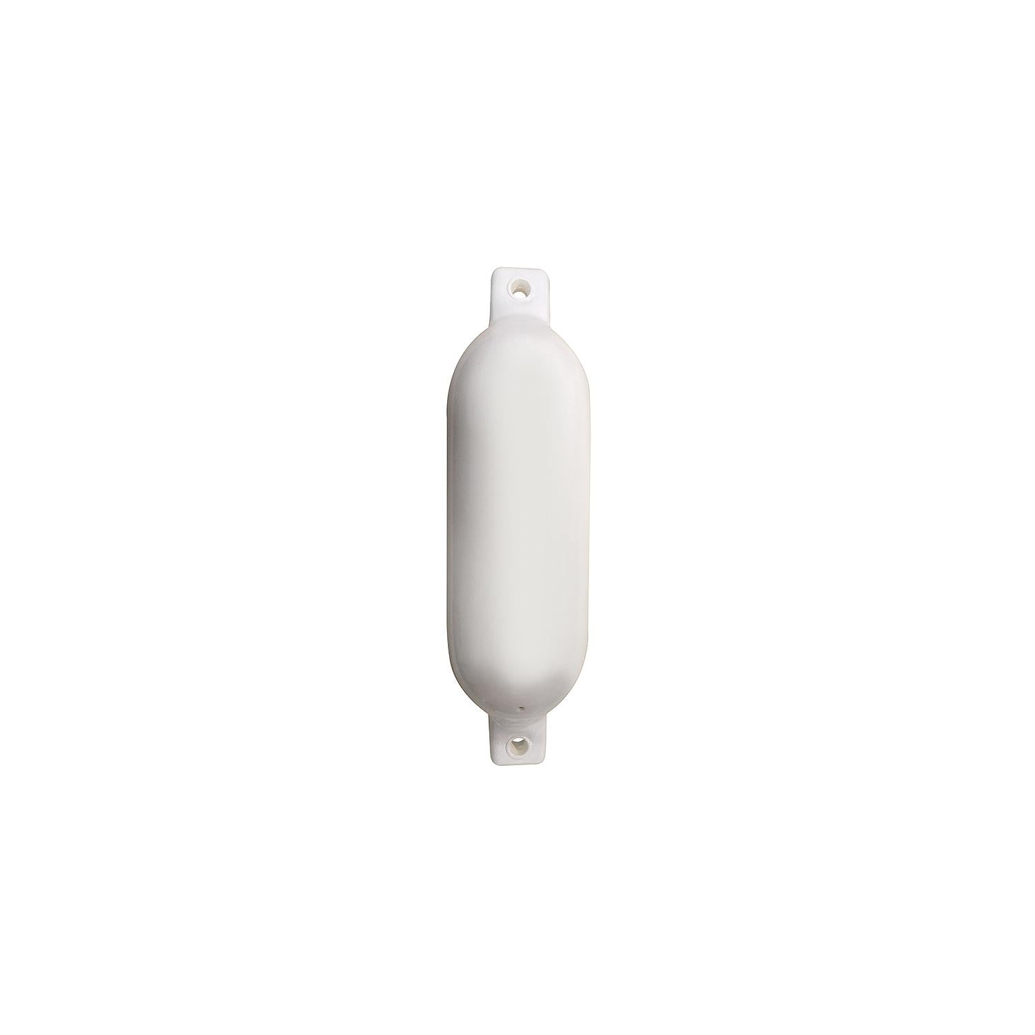 Seachoice DE74231S 79023 Twin Eye Smooth Fender White, 6.5" x 23"
