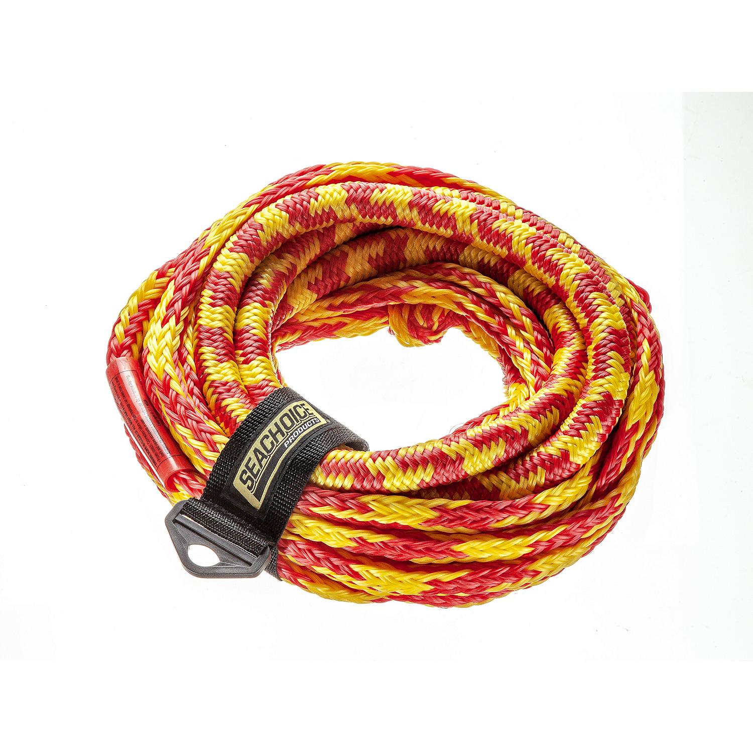 Seachoice 86738 Tube Tow Bungee Rope, 50', Tows Up to 4 Riders