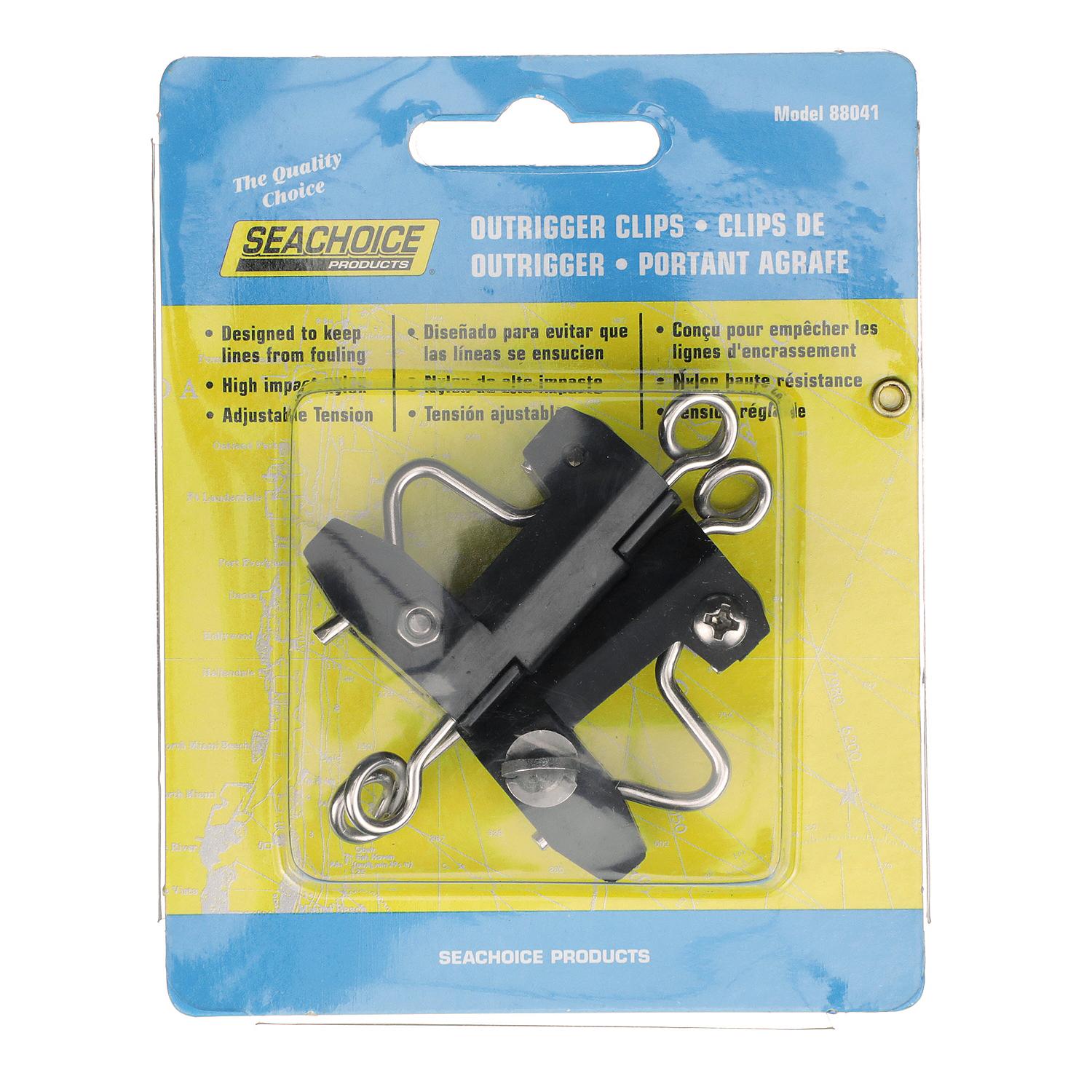 Seachoice 88041 Outrigger Clips (2 Per Pack)