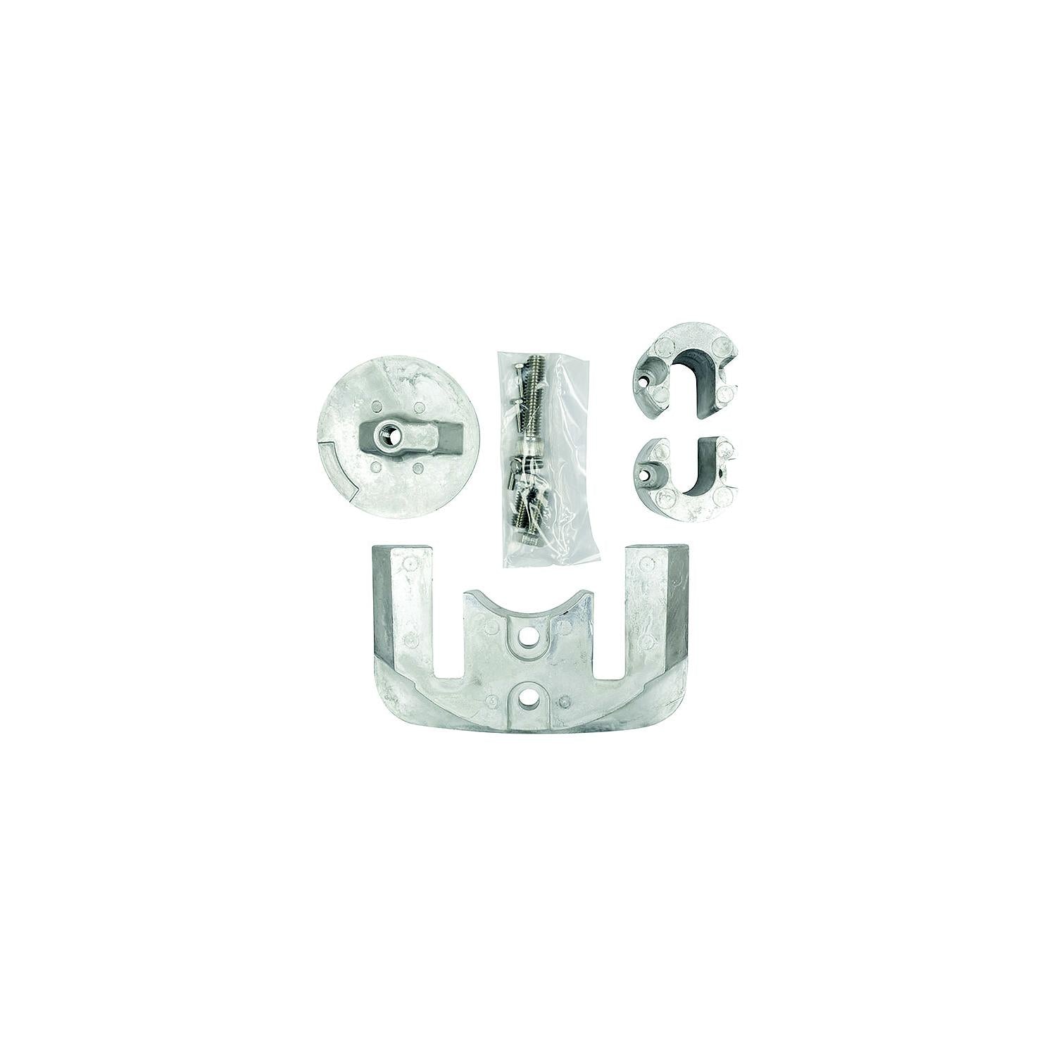 Seachoice 50-95061 Aluminum Anode Kit for Mercury Bravo II (89-Present) & Bravo, III (89-03)