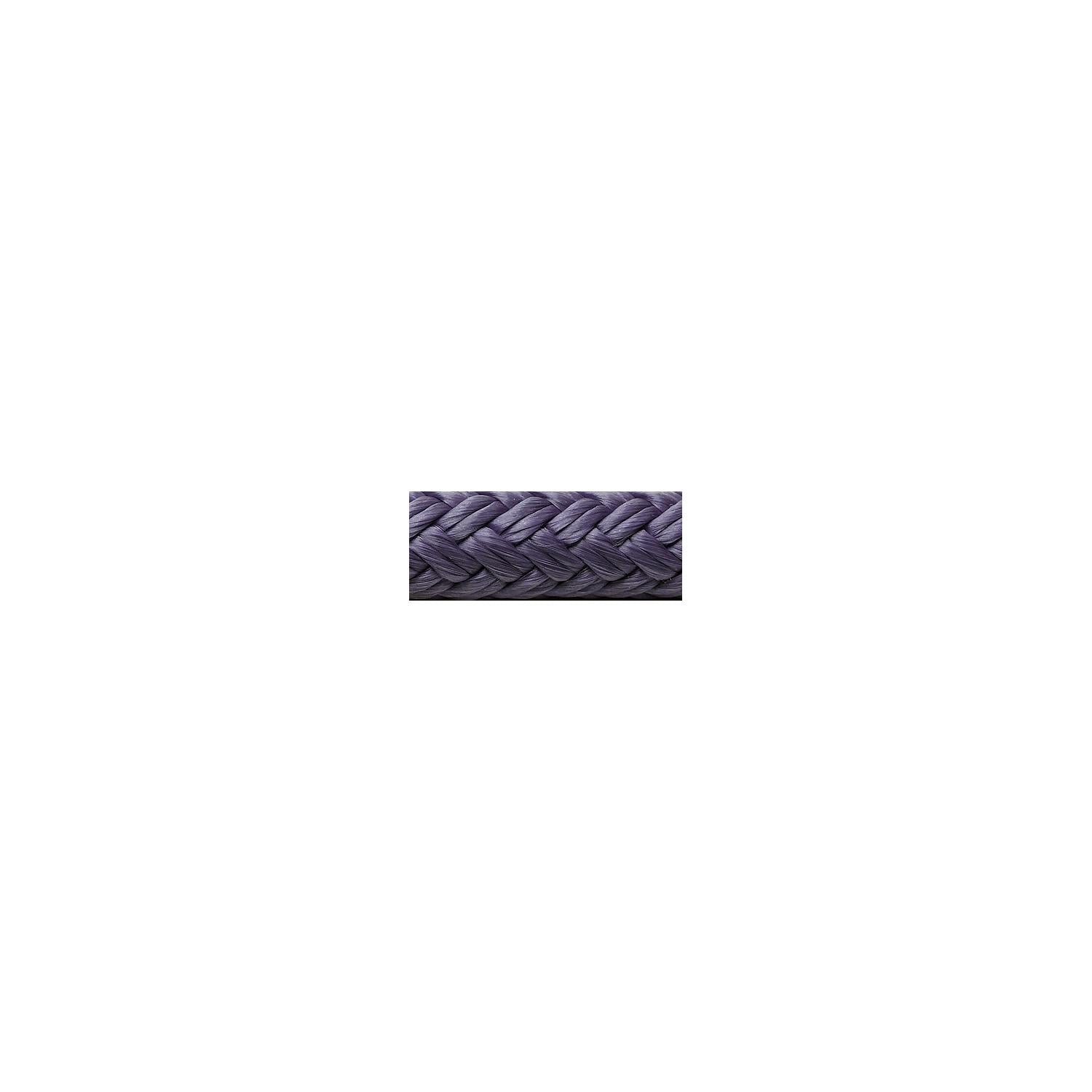 Seachoice Double-Braid Nylon Dock Line w/ Eye Splice, Pre-Shrunk, Heat Stabilized, 3/8 In. X 20 Ft., Purple