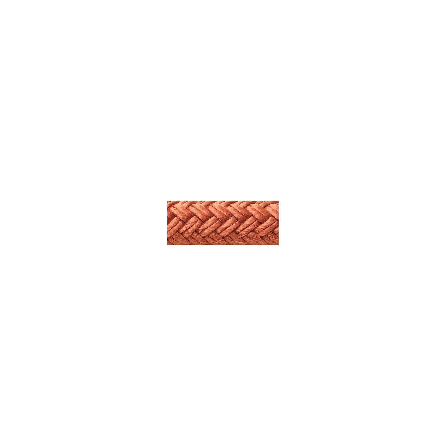 Seachoice Double-Braid Nylon Dock Line w/ Eye Splice, Pre-Shrunk, Heat Stabilized, 3/8 In. X 20 Ft., Red