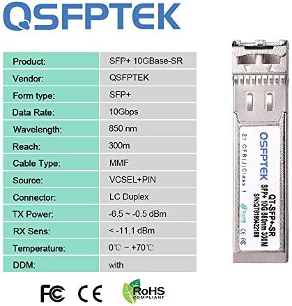 4Pack 10GBASE-T SFP+ to RJ45 Copper Module Mini-GBIC Transceiver for Cisco SFP-10G-T-S, Ubiquiti UF-RJ45-10G , Netgear, Mikrotik, D-Link, Supermicro, TP-Link, Linksys, CAT6A/CAT7, up to 100FT(30M)|B08P4MJ36T