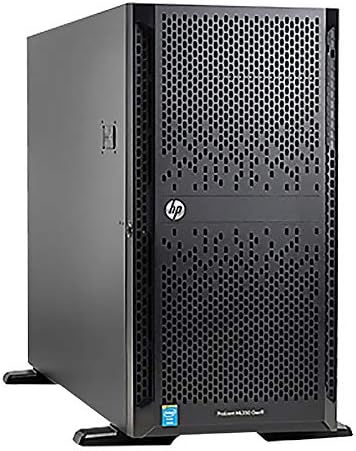 HP ProLiant ML350 G9 Tower Server, 2 x Intel 10-Core CPUs, 256GB DDR4 RAM, 8TB SSDs, RAID, 3 Years Warranty (Renewed