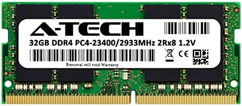 A-Tech 64GB Kit (2x32GB) RAM for Acer Nitro 5 Gaming Laptop | DDR4 3200MHz SODIMM PC4-25600 (PC4-3200AA) Memory Upgrade Modules|B09LXJ3C69