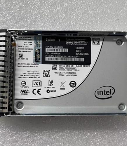 Compatible for 01KR557 3.84TB ThinkSystem 2.5" SAS 12G Server SSD 4XB7A13645