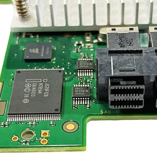SAS HBA Card Compatible with LSI 9300-8i IT Mode & D3307 PCIe SATA Expansion Card, 8-Port 12Gbps PCIe 3.0, SAS Expander Support, HBA Controller with 2X SFF-8643 to 4X SATA Cables for TrueNAS unRAID|B0FYX6V57P