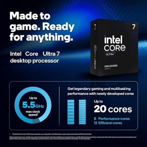 Micro Center CPU Motherboard Combo - Intel Core Ultra 7 265K 20-Cores Unlocked Desktop Processor with Msi MAG Z890 Tomahawk WiFi Gaming LGA 1851 ATX Motherboard
