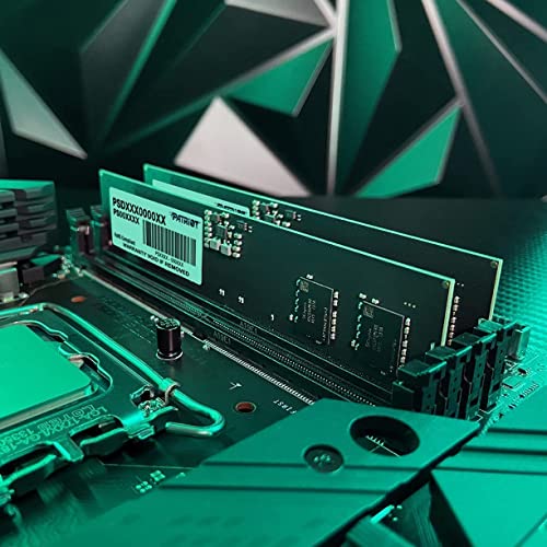 Patriot Memory Signature DDR5 RAM 16GB (2X8GB 5600MHz CL46 UDIMM Desktop Memory Kit - PSD532G5600K