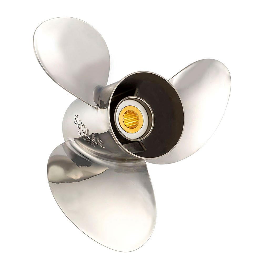 Solas Propeller 3331-111-13 Solas New Saturn SS 3-Blade Propeller for Yamaha
