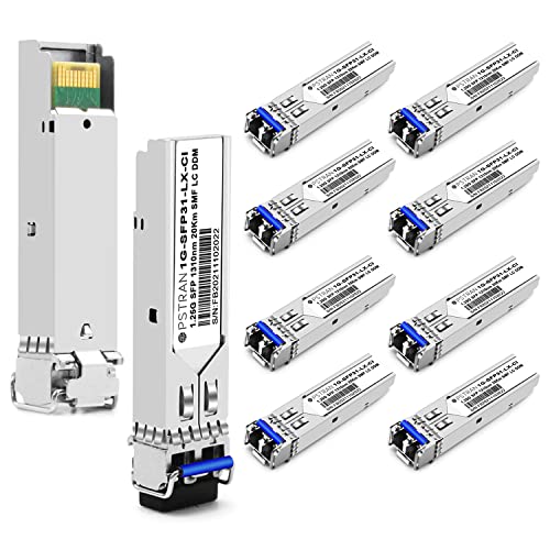 1000BASE-SX SFP Optical Transceiver Module Compatible with HPE Aruba J4858D J4858DCM JL745A Q8N53A ProCurve J4858C J4858B J4858A 850nm 550m DDM Duplex LC MMF 10pcs/Pack|B09MTS8WKP