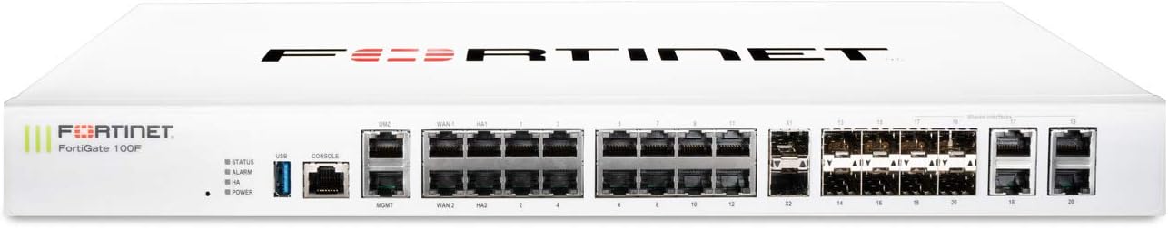 Fortinet FortiGate-100F Next-Gen Firewall FG-100F
