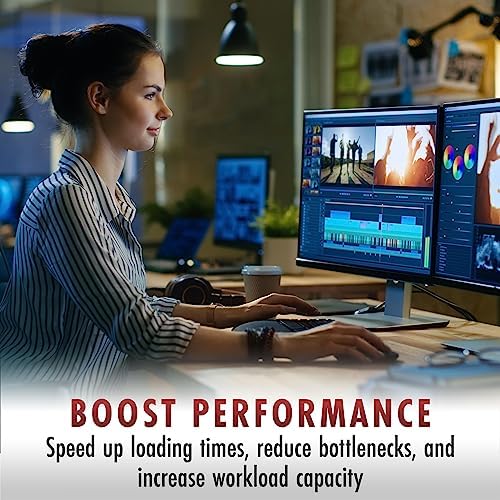 A-Tech 64GB Kit (2x32GB) DDR4 2400MHz PC4-19200 ECC LRDIMM 4Rx4 Quad Rank 1.2V Load Reduced DIMM 288-Pin Server RAM Memory Upgrade Modules (A-Tech Enterprise Series)|B0BPN3X471