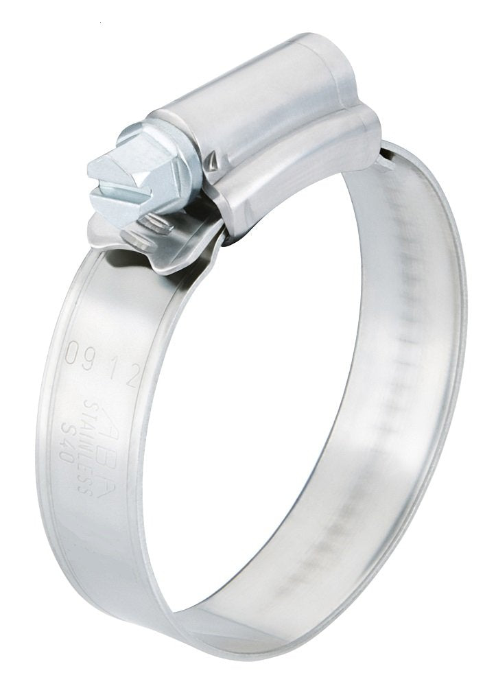 Scandvik 13628 ABA SS Hose Clamps, #10, 10 Pack