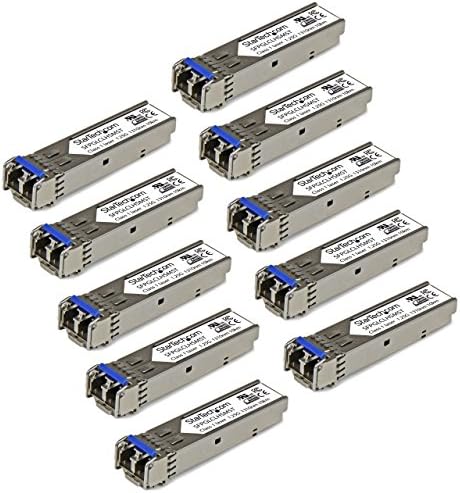 StarTech.com Cisco SFP-GE-T Compatible - Gigabit SFP - 10/100/1000 Mbps - RJ45 Port - 1000Base-T - Copper SFP - GBIC Module