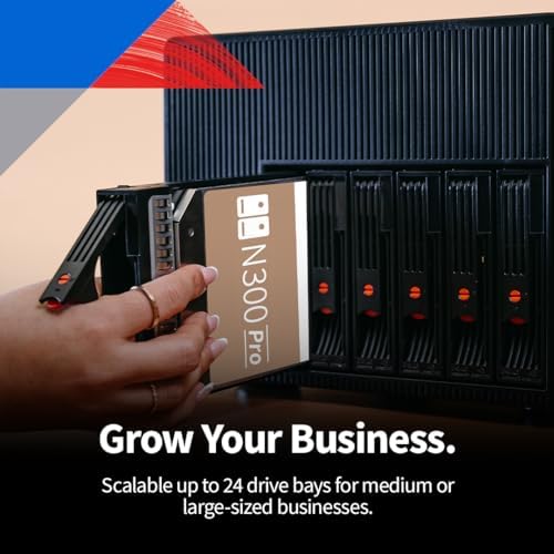 Toshiba N300 16TB NAS 3.5-Inch Internal Hard Drive - CMR SATA 6 GB/s 7200 RPM 512 MB Cache - HDWG51GXZSTA|B0CYR2ZZCX