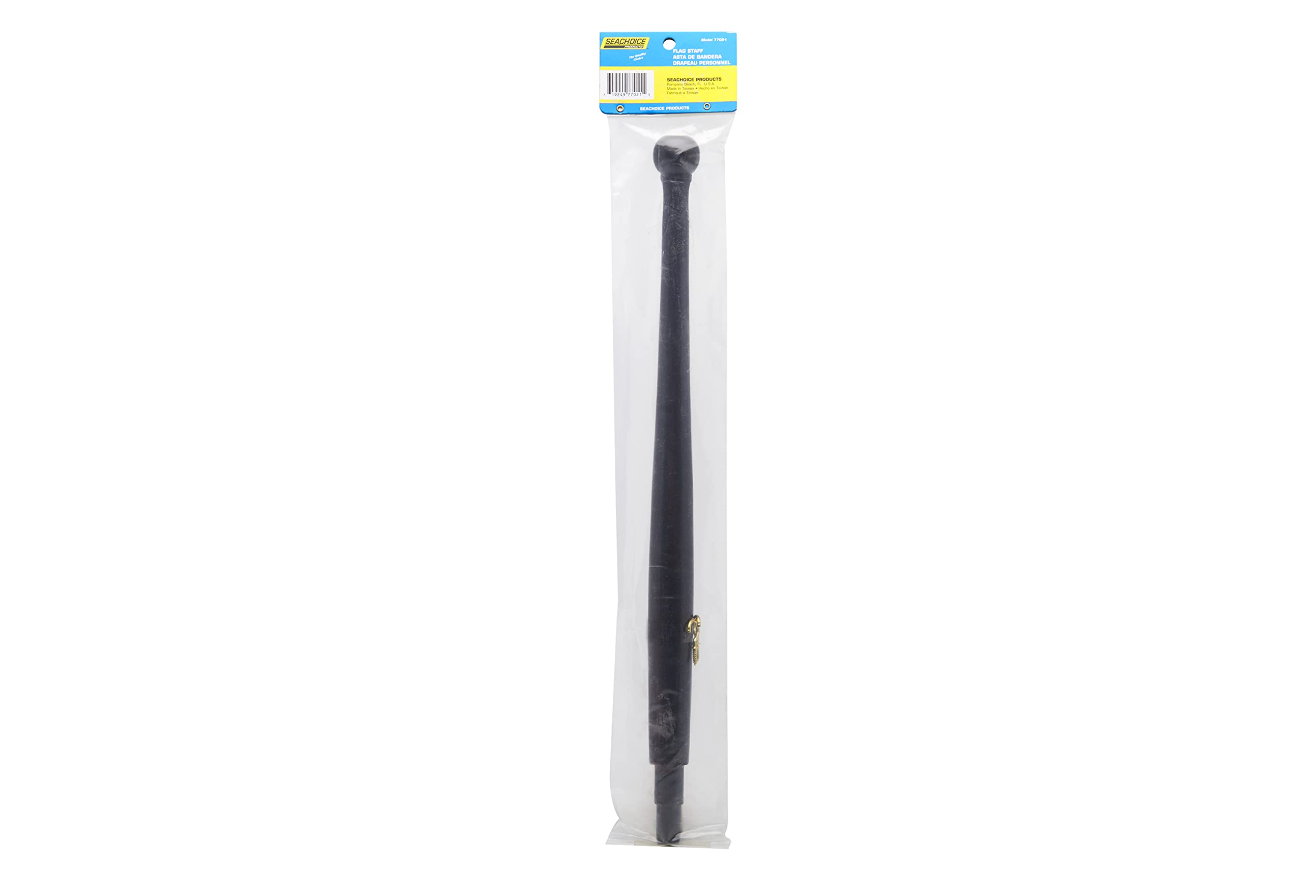 Seachoice 77021 3/4" x 18" Varnished Mahogany Flag Pole