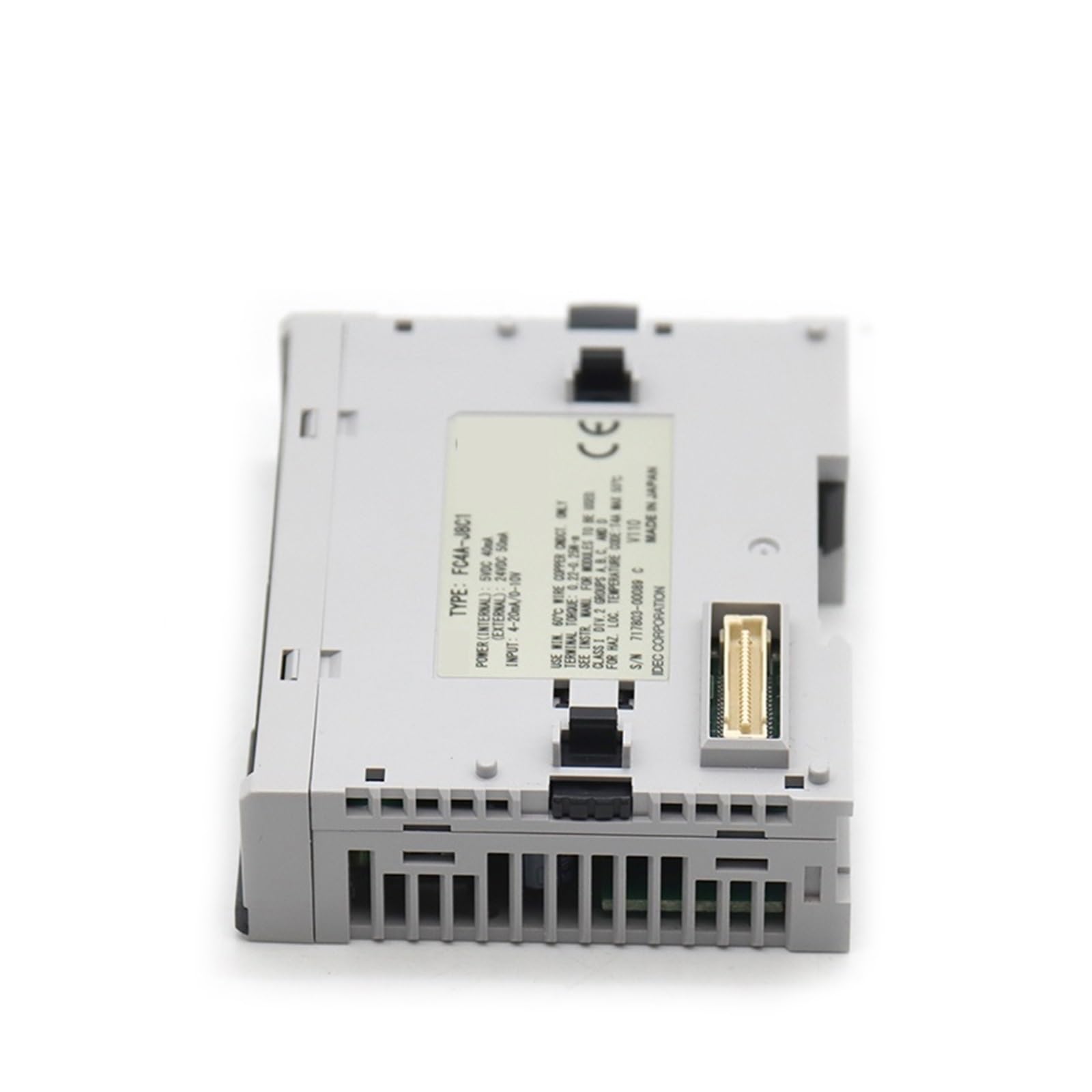 ZEEGII PLC FC4A-J8C1 Analog I/O Module 8 inputs FC4A-J8C1 Voltage 0 to 10VDC Current 4 to 20mA Ladder