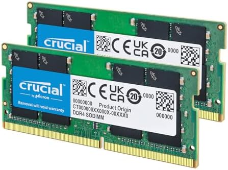 Crucial 8GB DDR4 RAM 3200MHz (PC4-25600), Downclockable to 2933/2666MHz Laptop Memory, SODIMM 260-Pin CL22, Compatible with 13th Gen Intel Core and AMD Ryzen 7000 - CT8G4SFRA32A|B08C4Z69LN