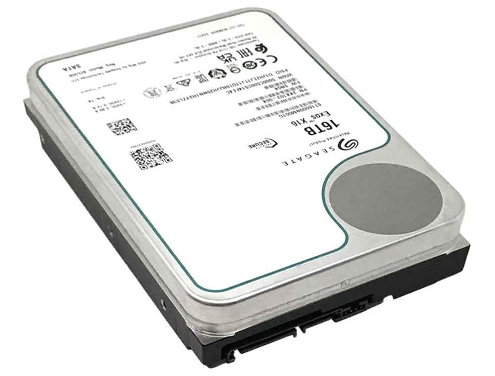 Seagate (Recertified) Exos X16 16TB 7200 RPM SATA 6Gb/s 256MB Cache 3.5-Inch Internal Data Center HDD Enterprise Hard Drive (ST16000NM001G)