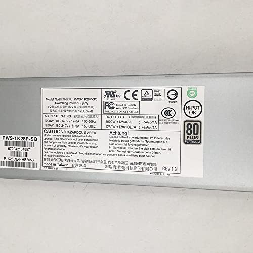 PWS-1K28P-SQ for 1280W Switching Power Supply 80 Plus