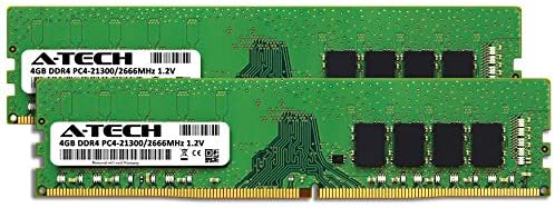 A-Tech 64GB (2x32GB) DDR4 2666 MHz UDIMM PC4-21300 (PC4-2666V) CL19 DIMM 2Rx8 Non-ECC Desktop RAM Memory Modules|B08X677MNF