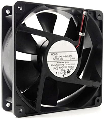 4715KL-05W-B30 12CM 12012038 24V 0.4A 2wire Dual Ball Converter Fan|B07B3VPJMR