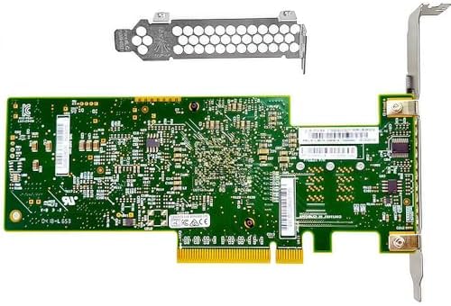 SAS HBA Card Compatible with LSI 9302-8i IT Mode PCIe SATA Expansion Card, 8-Port 12Gb/s PCIe 3.0 x8, SAS Expander Support, 2X SFF-8643 Internal, for ZFS TrueNAS unRAID NAS Home Lab HBA Controller