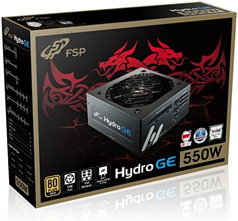 FSP Hydro GE 650W Power Supply, 80 Plus Gold, Full Modular (HGE650)|B077VJDWZ1