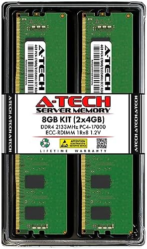A-Tech 32GB Kit (2x16GB DDR4 3200MHz PC4-25600 ECC RDIMM 2Rx8 Dual Rank 1.2V ECC Registered DIMM 288-Pin Server & Workstation RAM Memory Upgrade Modules (A-Tech Enterprise Series