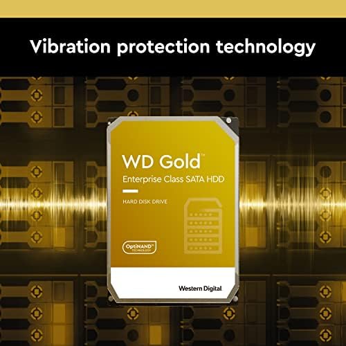Western Digital 16TB WD Gold Enterprise Class Internal Hard Drive - 7200 RPM Class, SATA 6 Gb/s, 512 MB Cache, 3.5" - WD161KRYZ|B089S33PR3