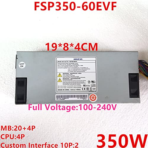 PSU for FSP IPPC-6152A IPPC-6192A IPC-5120-25CE 1U 350W Power Supply FSP350-60EVF FSP400-60EVF FSP350-60THA