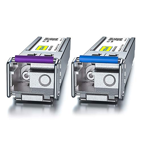 10Gtek ๐ญ๐ฌ/๐ญ๐ฌ๐ฌ/๐ญ๐ฌ๐ฌ๐ฌ๐๐ฎ๐๐ฒ-๐ง ๐๐ผ๐ฝ๐ฝ๐ฒ๐ฟ ๐ฆ๐๐ฃ, Auto-Negotiation SFP to RJ45 Mini-GBIC Transceiver or Cisco GLC-T(10/100/1000)/SFP-GE-T(10/100/1000) Pack of 2|B09NNMP934