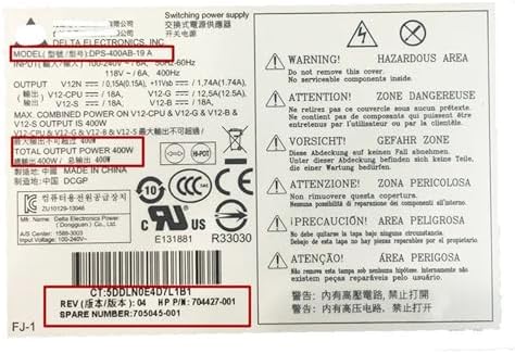 Power Supply Adapter for Z230Z4200CMT DPS-400AB DPS-400AB-19A 704427-001 705045-001 PSU Adapter Cable