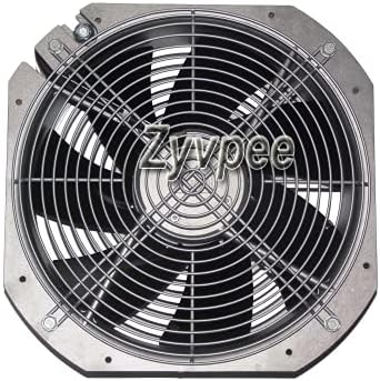 Zyvpee® 280x280x80mm W2E250-HJ52-06 28cm 230V 50/60Hz 0.6/0.88A 135W/200W 2650/2960cfm 4uF 400VDB M2E068-DF SK3327 107 AC Cabinet Fan|B087FFKC1Q