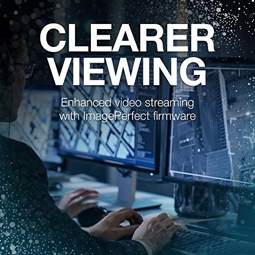 Seagate Skyhawk 4TB Video Internal Hard Drive HDD – 3.5 Inch SATA 6Gb/s 64MB Cache for DVR NVR Security Camera System with Drive Health Management and in-House Rescue Services (ST4000VXZ16/016