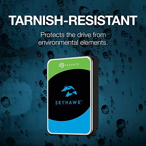 Seagate Skyhawk AI 16TB Video Internal Hard Drive HDD – 3.5 Inch SATA 6Gb/s 512MB Cache for DVR NVR Security Camera System with Drive Health Management and in-House Rescue Services (ST16000VE004