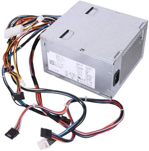 LXun D525AF-00 525W Power Supply w/Cables Compatible with Dell Precision T3500 P/N: D525A001L H525AF-00 H525EF-00 HP-D5252E0 HP-D5253A0 N525EF-00 0G05V 6W6M1 M822J U597G X008G