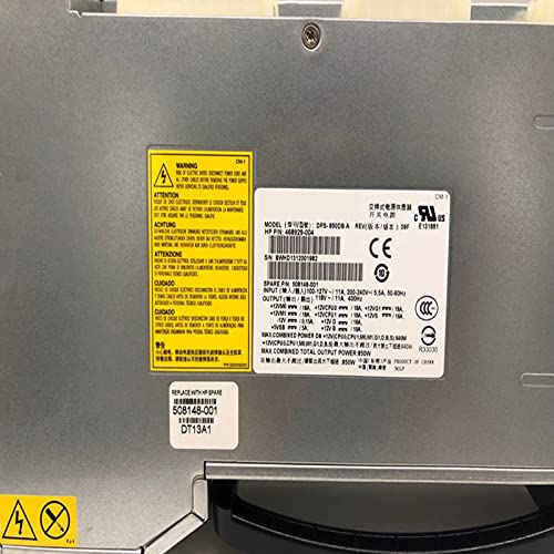 PSU for Z800 850W Power Supply DPS-850DB A 468929-004 508148-001