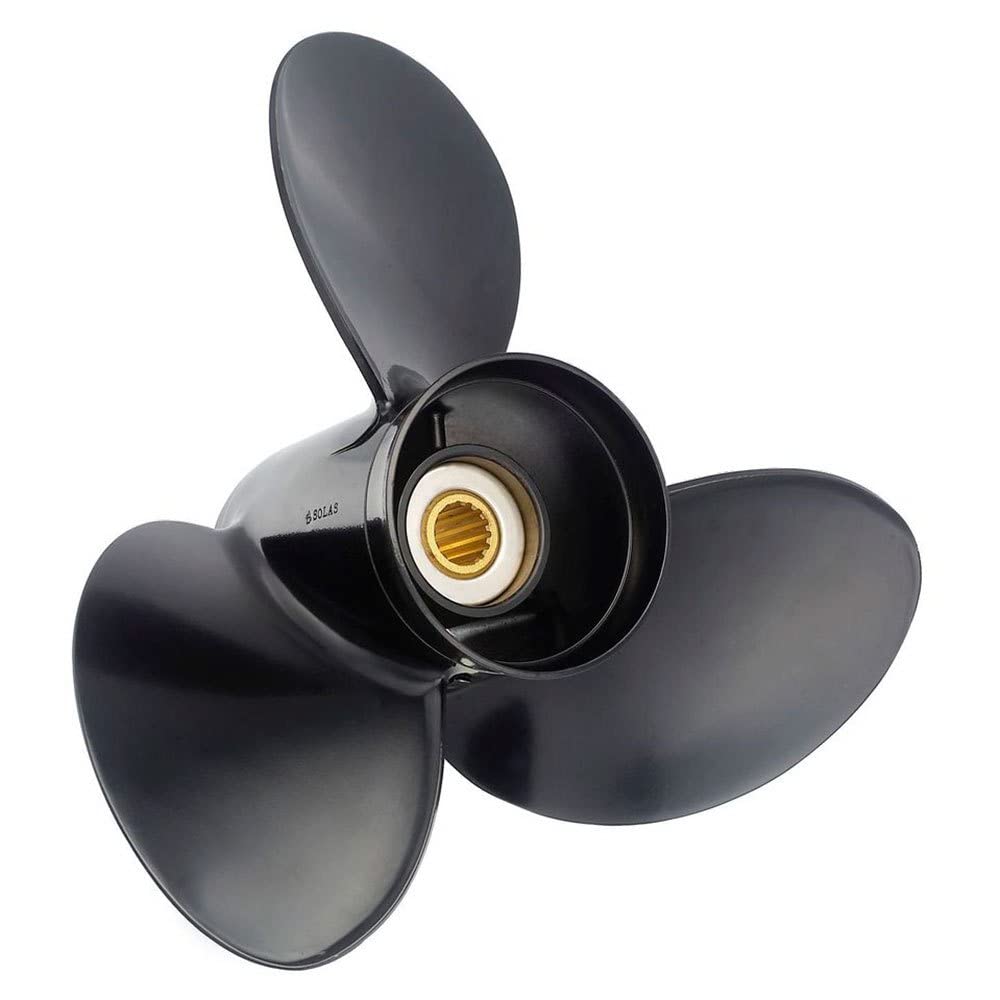 Solas Propeller 2311-125-13 Solas Amita 3 Aluminum 3-Blade Propeller for, Johnson/Evinrude