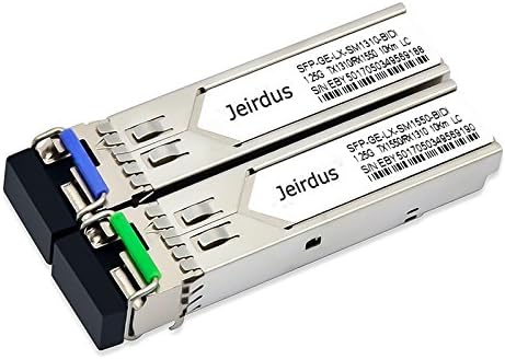 Cisco GLC-BX-U and GLC-BX-D 1.25G SFP Module BIDI WDM Transceiver 10-20KM Simplex LC (1Pair)